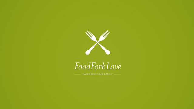 Branding design for FoodForkLove